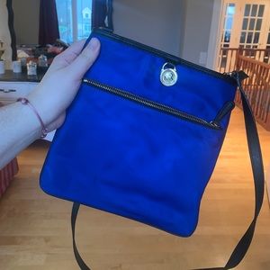 Blue Michael Kors crossbody